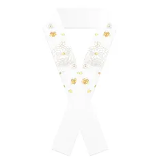 [KYOETSU] [キョウエツ] 半襟 刺繍 金糸 振袖用 花柄 レディース (172)