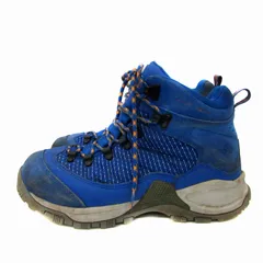 コロンビア Columbia マドルガピーク3オムニテック トレッキングシューズ アウトドアシューズ ハイカット US9.5 27.5㎝ 青 ブルー オレンジ YM3687 /YS4 ■GY53