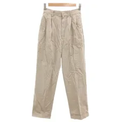 ラルフローレン RALPH LAUREN パンツ 7 橙色 無地 タック 長ズボン /SJ ■GY61