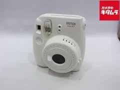 【中古】 【良品】 フジフイルム インスタントカメラ instax mini 8+ 「チェキ」 バニラ