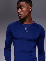 ナイキ プロ コンプレッション 長袖 100 ネイビー