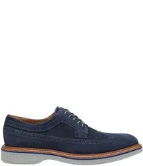 ジョンストンアンドマーフィー メンズ シューズ ドレスシューズ ウィングチップ オックスフォード スエード Johnston Murphy Collection Mens Jenson Suede Wingtip Oxfords Navy ネイビー