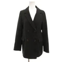 アプワイザーリッシェ Apuweiser-riche テーラードジャケット ダブル 総裏地 1 黒 ブラック /JS ■GY61