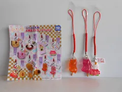 ♯Jst01NZ夏目友人帳ニャンコ先生和菓子ストラップ2人気3種
