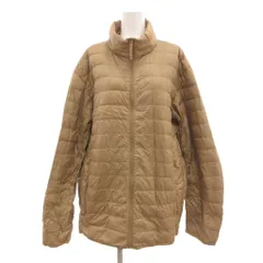 ユニクロ UNIQLO ジャケット ブルゾン ジップアップ XL ベージュ /JS ■GY61