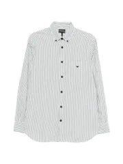 EMPORIO ARMANI ストライプコットンシャツ 送料無料