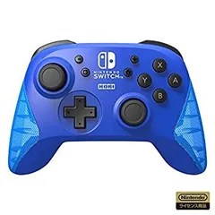 【中古-非常に良い】 【任天堂ライセンス商品】ワイヤレスホリパッド for Nintendo Switch ブルー【Nintendo Switch対応】