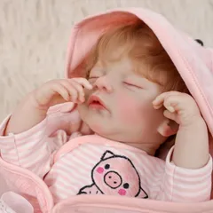 新品 Cloveray 赤ちゃん人形 22インチ 55センチメートル リボーンドール 着替えができる服＆癒し系新生児ドール 手作りのリアルな生活の赤ちゃんの人 磁気おしゃぶり 誕生日プレゼント ギフト 最高の贈り物（名前 Melanie）