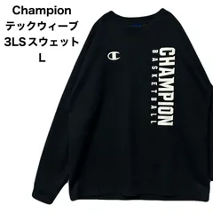 Champion チャンピオン  ストレッチトレーナー  ワンポイントロゴ  テックウィーブ 3LS  クルーネックスウェット L