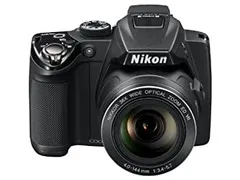 【中古-非常に良い】NikonデジタルカメラCOOLPIX P500 ブラック P500 1210万画素 裏面照射CMOS 広角22.5mm 光学36倍 3型チルト式液晶 フルHD