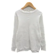 サマンサモスモス SM2 ニット カットソー 長袖 F 白 ホワイト ベージュ /YK2