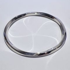 ティファニー 925 ツイスト ブレスレット バングル 33.5g 希少 美品 