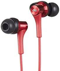 【中古-非常に良い】JVC HA-FX46-R カナル型イヤホン レッド