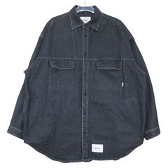 WTAPS】ダブルタップス デニムジャケット デニムブラック X04サイズ