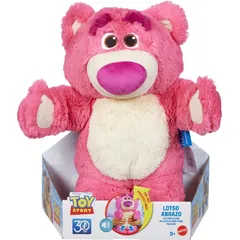 日本未発売！トイストーリー 30周年　Mattel　ハミングしたり、笑ったりする ロッツォ・ハグベア ぬいぐるみ