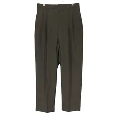 DIGAWEL ディガウェル 2TUCK WOOL TROUSERS ツータック ウール トラウザーズ パンツ ブラウン ボトムス スラックス サイズ1 Febkのサムネイル
