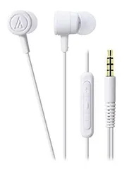 【中古-非常に良い】 audio technica オーディオテクニカ iPod/iPhone/iPad専用カナル型イヤホン ホワイト ATH-CKL220i WH