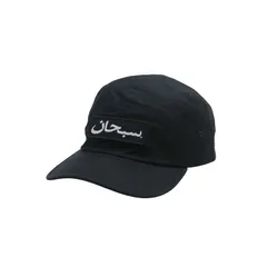 新品同様 SUPREME シュプリーム 23AW ARABIC LOGO CAMP CAP アラビック ロゴ キャンプキャップ ブラック 帽子 Febk