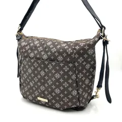 ラシット 2way ショルダーバッグ グレー ナイロン リュック モノグラム