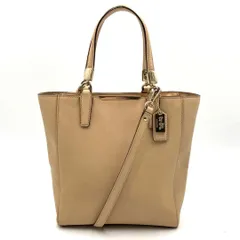 COACH コーチ 2way ハンドバッグ ショルダーバッグ ベージュ
