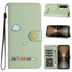 【新品】 CASAFUNY Xperia 1 VI ケース 手帳型 人気 カバー おしゃれ 保護カバー エクスペリア1 vi ケース 手帳型 耐衝撃 本革 PUレザー 携帯カバー エクスペリア 1 VI SO-51E SOG13 カバー お洒落 携帯ケース s