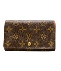 訳あり ルイ・ヴィトン 二つ折り財布 ポルトモネ ビエ トレゾール モノグラム M61730 レディース メンズ LOUIS VUITTON