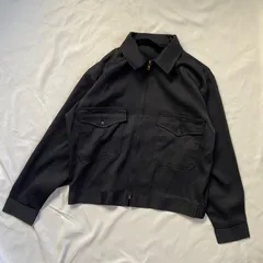 L/古着 長袖 ワーク ジャケット メンズ 80年代 80s USA製 紺