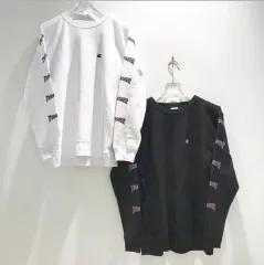 (L) BEAMS 別注 Champion x Thrasher ロングスリーブ Tシャツ