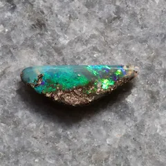 100円～】天然ボルダーオパール ルース 4.65ct 天然ファイヤー 
