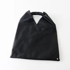 エムエムシックス メゾンマルジェラ MM6 Maison Margiela ジャパニーズバッグ クラシック スモール＼ブラック PUレザー【2400014838503】のサムネイル
