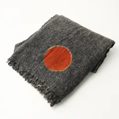 美品 ファリエロサルティ Faliero Sarti アートプリント 大判 ニットストール ＼グレーショール【2400014838015】