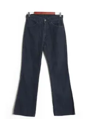 【お得なクーポン配布中!】 80s USA製 リーバイス 646 コーデュロイ パンツ メンズ 30 32 / ヴィンテージ ブーツカット ベルボトム フレア スリム 細畝 42 TALON 濃紺