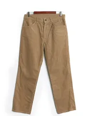 【お得なクーポン配布中!】 80s USA製 リーバイス 519 コーデュロイ パンツ メンズ 32 30 ヴィンテージ スリム ストレート 細畝 コーズ ボトムス スラックス ブラウン