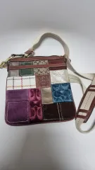 コーチ パッチワーク クロスバック 新品