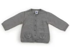 【プチバトー/PETITBATEAU】カーディガン 70サイズ 女の子【子供服・ベビー服】（2053562）