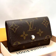 【新品同様】LOUIS VUITTON モノグラム 6連キーケース CT0058 ブラウン 正規品 箱・保存袋付