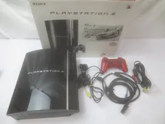  ゲーム プレイステーション3 PS3本体 CECHL00 クリアブラック 動作品 箱付き 【まとめ売り 中古品】