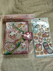 フワフワらびちゃん　シャカシャカバインダー　平成スマートフォンシール　まとめ売り