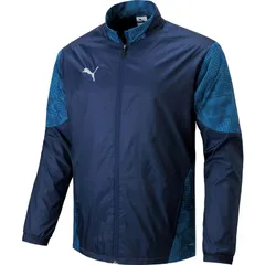 PUMA プーマ TEAMCUP ウラトリコット ウーブン JKT サッカー ＷＵＰニットジャケット 660405-06、PUMANAVY