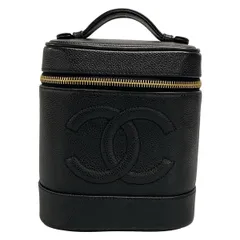 CHANEL(シャネル) バニティバッグ - A01998 黒 ゴールド金具