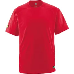 デサント DESCENTE ベースボールTシャツ 野球 ソフトJRベースボルTシャ (jdb200-red)、レッド