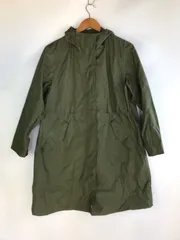 UNIQLO ブロックテックモッズコート メンズ M グリーン 3122202602190043