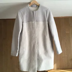 美品 FABIANA FILIPPIファビアナフィリッピ　羊革　ムートン　　ロング　コートSのサムネイル