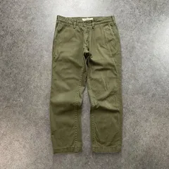 日本製 FOB FACTORY エフオービーファクトリー チノパン ストレート ジップフライ オリーブ メンズのサムネイル