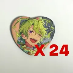 あんさんぶるスターズ！ 巴日和 サマーライブ ハート 缶バッジ 24個