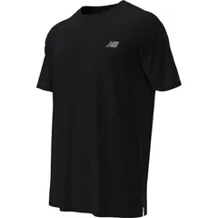 newbalance(ニューバランス) Sport Essentials ショートスリーブTシャツ 陸上 ランニング ウェア Ｔシャツ MT41222、(BK)ブラック