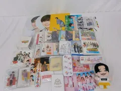  中古品 なにわ男子 長尾謙杜 ちびぬい 他 うちわ DVD CD ペンライト 等 グッズセット