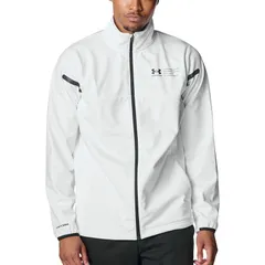 UNDER ARMOUR アンダーアーマー UA WINTER KNIT 3 LAYER JACKET マルチスポーツ トレーニングシャツメンズ (6007394-100)、White