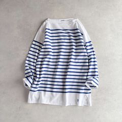 日本製】コーヘン / ビッグバスクシャツ ニットテープ 米富繊維 - メルカリ