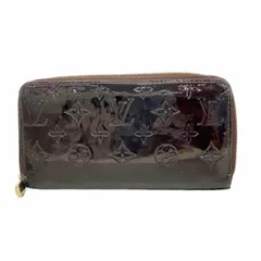 ★SALE【6ba1163-k】ルイヴィトン 長財布 ヴェルニ ジッピーウォレット M93522 アマラント【中古】レディース